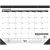 AT-A-GLANCE 2023 Desk Calendar Pad with Ruled Blocks