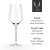 Viski Raye Bordeaux Wine Glasses & Decanter Set