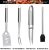 ROMANTICIST 20pc Heavy Duty BBQ Grill Tool Set – Ultimate Gift