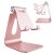 CreaDream Adjustable Phone Stand: Elegant Rose Gold Holder