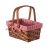 Wickerwise Small Rectangular Woodchip Picnic Baskets