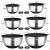 Wildone 22-Piece Stainless Steel Mixing Bowls Set: Complete Culinary Companion