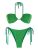 ZAFUL Women’s O Ring Bandeau Bikini Set