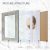XUANLUO 5×7 Rustic Retro Picture Frames Set