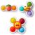 LiKee Suction Cup Fidget Sensory Bath Toys