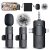 PQRQP 3-in-1 Wireless Lavalier Mic for All Devices