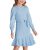 Grace Karin Girls’ Blue Winter Sweater Dress | Ages 10-12