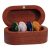 Walnut Guitar Pick Holder & Plectrum Set – Mini Box