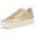 Women’s Gold Glitter Rhinestone Platform Sneakers