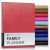 Gallery Leather Family Planner 2025-2026 | Caribbean Red