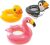 Intex Animal Head Split Ring Pool Floats Bundle – 3 Pack