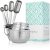 Morgenhaan 8-Piece Stainless Steel Measuring Kit