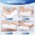MINUPWELL Memory Foam Knee Pillow for Side and Back Sleepers