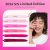 Modelones Pink Gel Nail Polish Set: Neon Shades