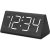 DreamSky Wooden Digital Alarm Clock – Loud & Large Display