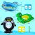 24″ 3 Pack Pool Inflatable Floats for Kids – Animal Swim Rings