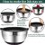Umite Chef Mixing Bowls Set: Stainless Steel Elegance