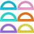 Zonon 36-Pack Translucent 180° Plastic Protractors