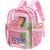 Bagseri Clear Unicorn Backpack for Girls – 15-inch School Bag