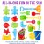 Click N’ Play Beach Toys Set – 18pc Sand Toys for Kids