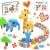 Picasso Cubes 108PC Magnetic Puzzle Blocks: STEM Learning Toy