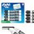 EXPO Low Odor Black Dry Erase Markers – Chisel Tip, 4-Pack