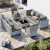 10-Piece Outdoor Patio Furniture Set with Swivel Chairs