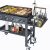 Picnic and Grill Utensil Caddy – Adjustable Compartment Storage