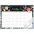 2026 Floral Desk Calendar & Wall Planner with Ruled Blocks