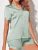 WJing Yi Jia Floral Silk Satin Pajama Set: Elegant Loungewear Gift