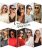 SOJOS Vintage Oversized Square Sunglasses