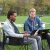 COSTWAY Folding Camping Chair – Tall Directors Chair