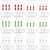 Ripeng 72-Piece Acrylic Ornament Hooks – 4 Styles