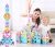 dreambuilderToy 108-Piece Magnetic Tiles: STEM Building Blocks