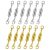 12 Pack Magnetic Necklace Clasps & Extenders (Gold/Silver)