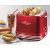 Red Retro 4-Slot Hot Dog Toaster