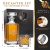 Custom Engraved Whiskey Decanter Set: Perfect Groomsman Gift