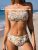 CUPSHE Women’s Bandeau Bikini Set