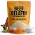 Premium Beef Gelatin Powder – Grass-Fed, Unflavored 1.25 Lbs