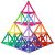 ELONGDI 132PC Magnetic Building Sticks Set: STEM 3D Puzzle Toy