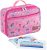 Lifewit Freezable Lunch Box with Ice Packs – Pink 5L