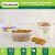 Freshware 8 oz Deli Containers: Leakproof Stackable Storage