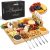 SMIRLY Bamboo Charcuterie Board Set with Accessories
