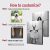 Custom Pet Portrait Canvas Print – Bathroom Art