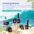 Beetles Summer Blue Gel Nail Polish – Shimmer Swirl Pacific Blue Glitter Nail Polish Set
