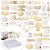 60PC Wedding Photo Booth Props – Gold Foil & Funny Signs