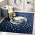 SAFAVIEH Kids Carousel Area Rug: Navy/Grey, 5’3″x7’6″