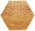 Solid Oak Double Sided Marbles Board Game – 16 Inch