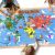 Gatherfun Giant World Map Coloring Poster 31.5×72