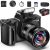 True 5K 80MP Digital Vlogging Camera with WiFi & Touch Screen